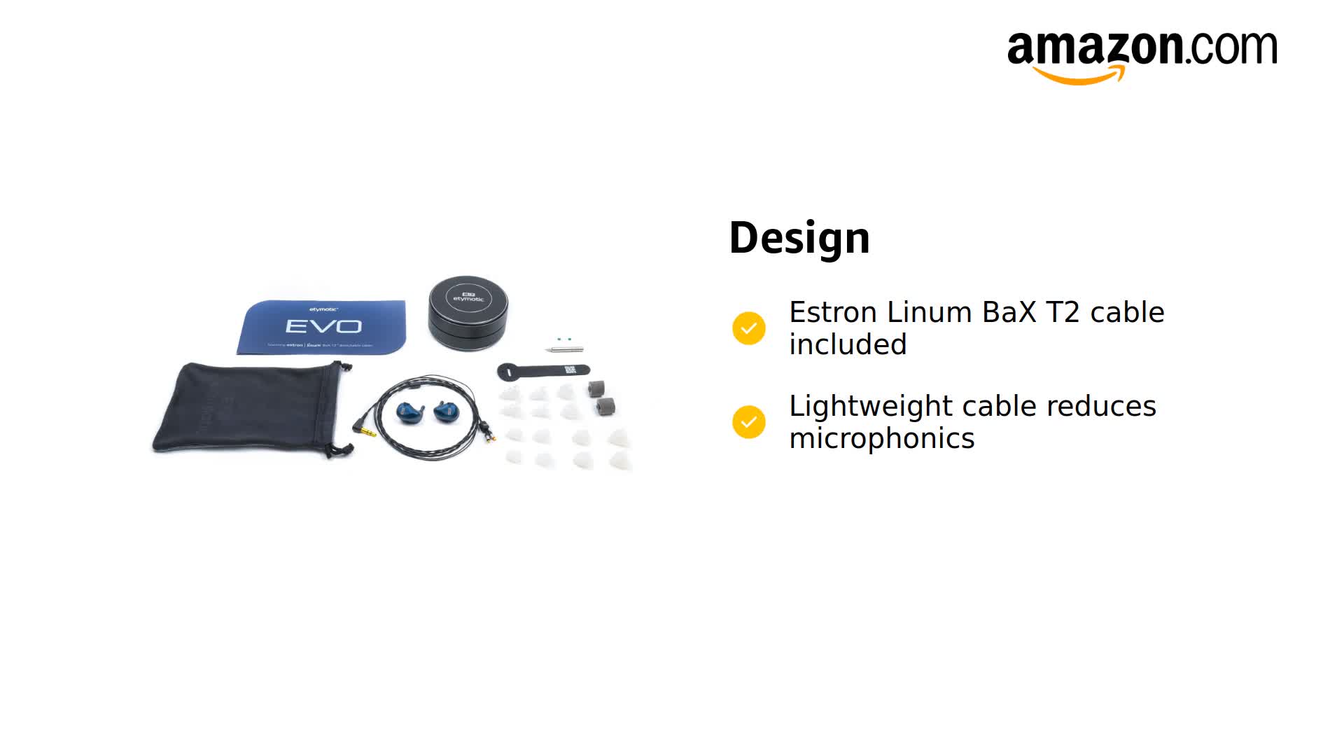 Amazon.com: Etymotic EVO Multi-Driver In-Ear Monitors